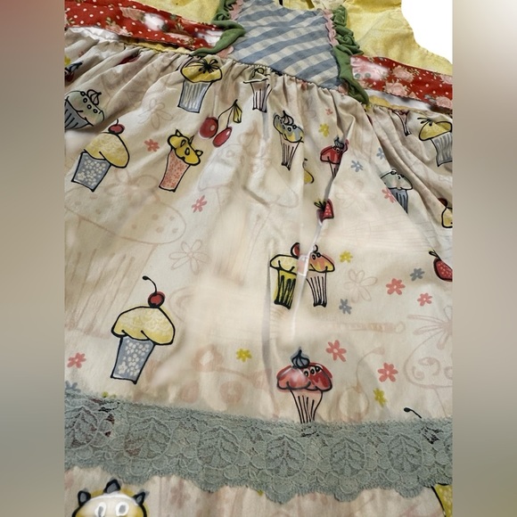 Matilda Jane Hello Lovely Take The Cake Cupcake Top size 4 Spring Summer - Picture 5 of 7